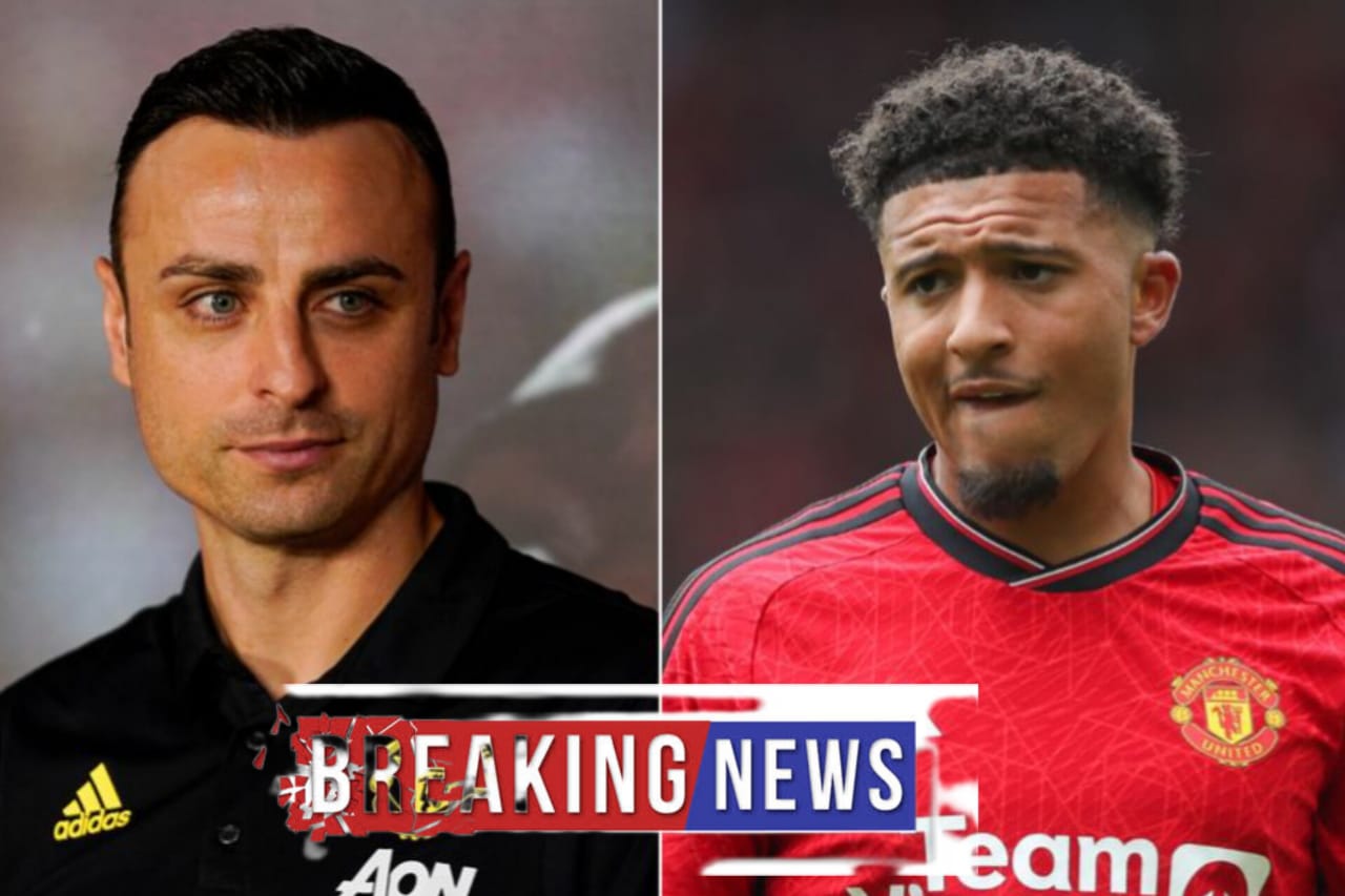 Jadon Sancho may be exaggerating his role at Manchester United, according to Dimitar Berbatov